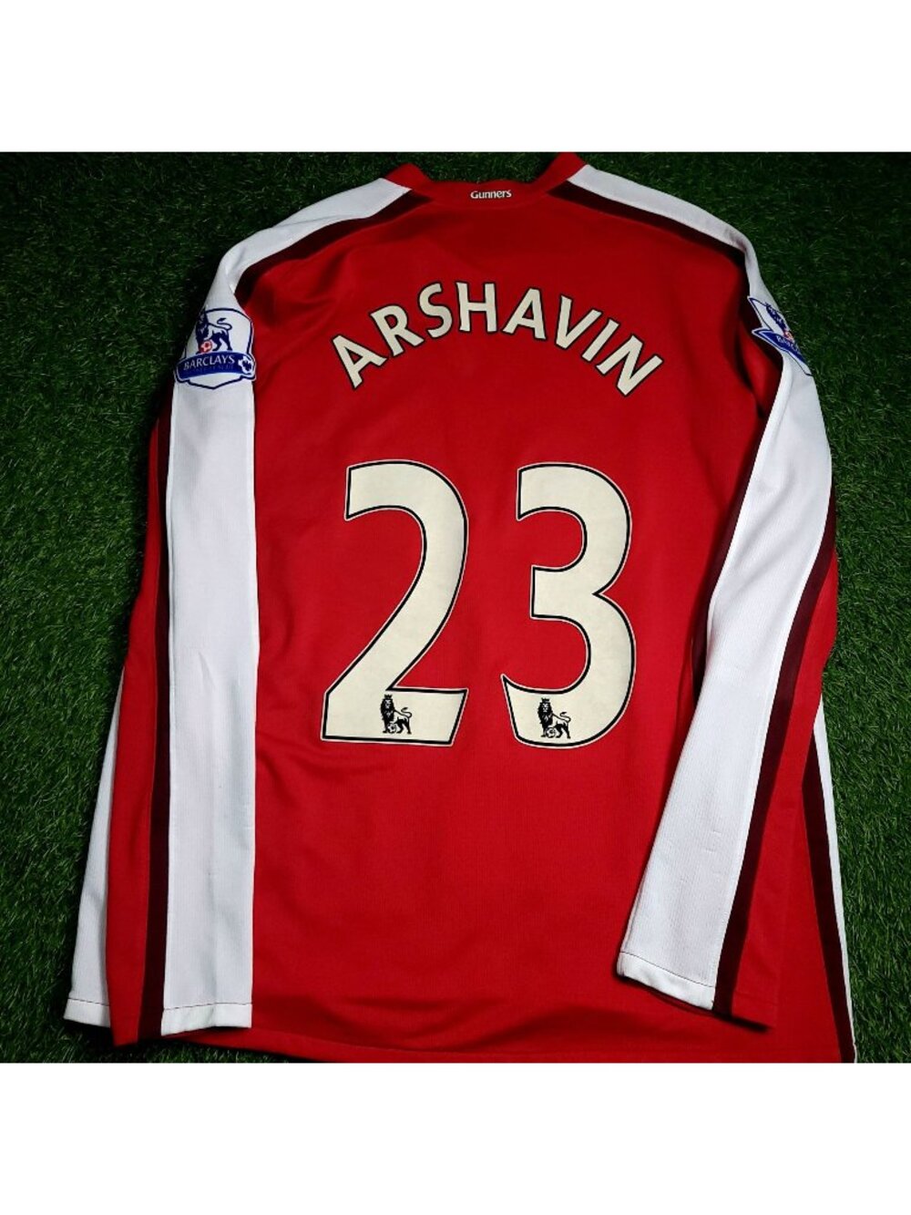 Arshavin Arsenal 2008 2009 Long Sleeve DEBUT Soccer Jersey XL